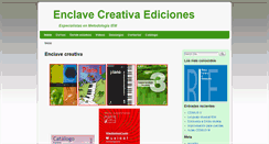 Desktop Screenshot of enclavecreativa.com